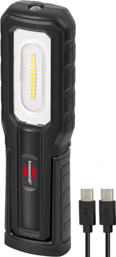 Akumuliatorinis šviestuvas LED HL 1000 A USB IP54 1000+200lm, Brennenstuhl