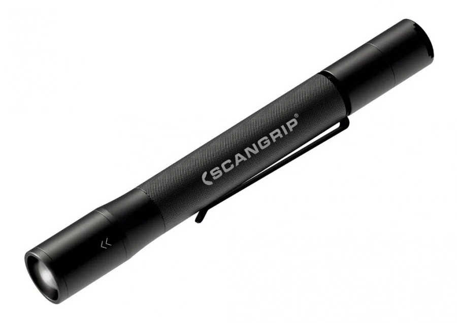 Žibintuvėlis LED FLASH PEN R USB pakraunamas IP54 300lm, Scangrip