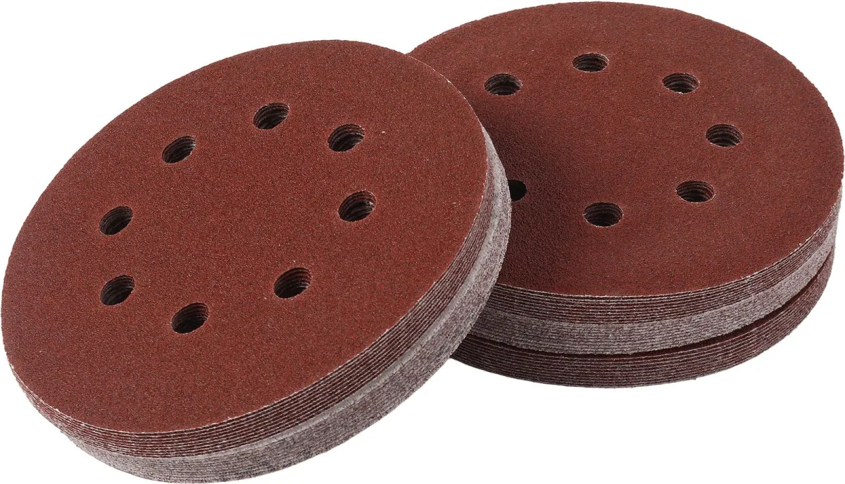Šlifavimo popierius 125 mm P36 su lipduku, 50 vnt. KD11806