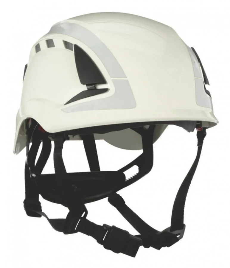 Apsauginis šalmas SecureFit, ventiliuojamas, baltas X5501V-C X5501V-CE, 3M