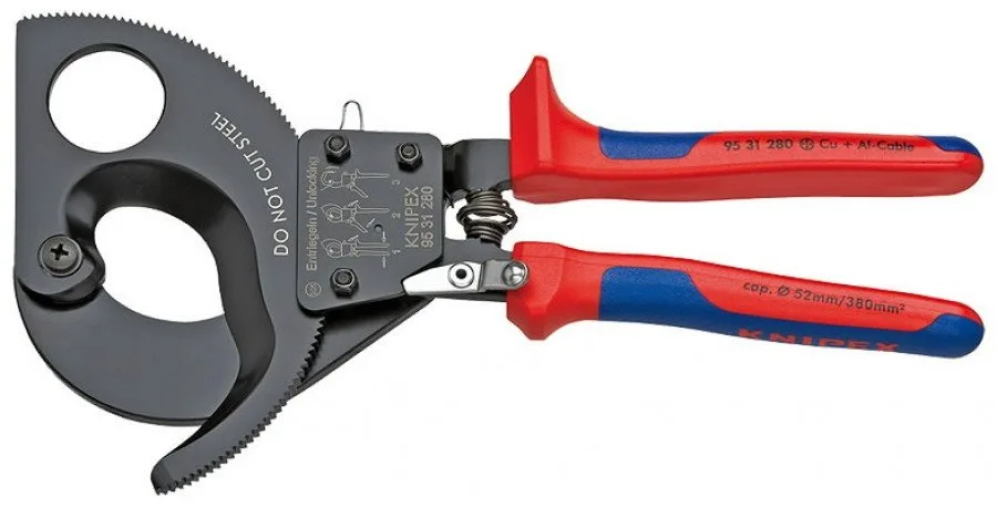 Kabelių kirpimo terkšlinės žirklės , Knipex