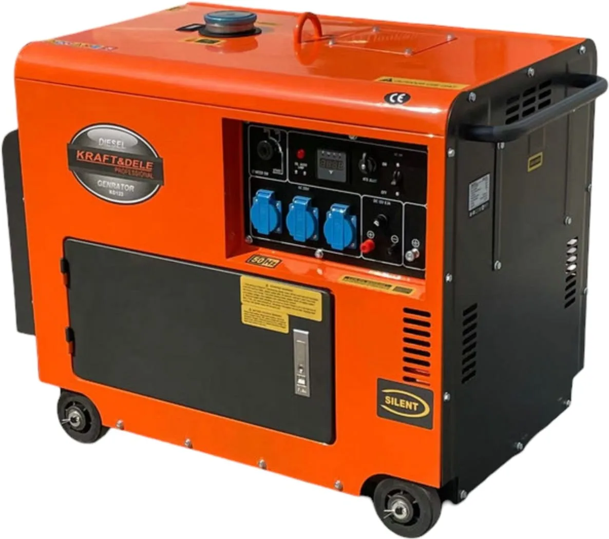 Dyzelinis generatorius 7000W 12/230V KD123