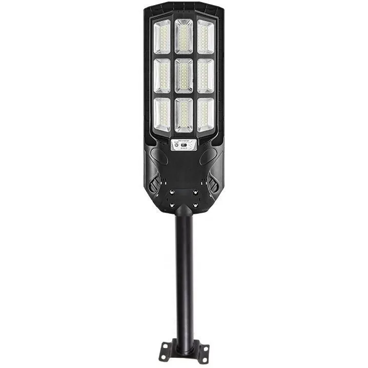 Gatvės šviestuvas su saulės baterija 300W 6500K ir laikikliu
