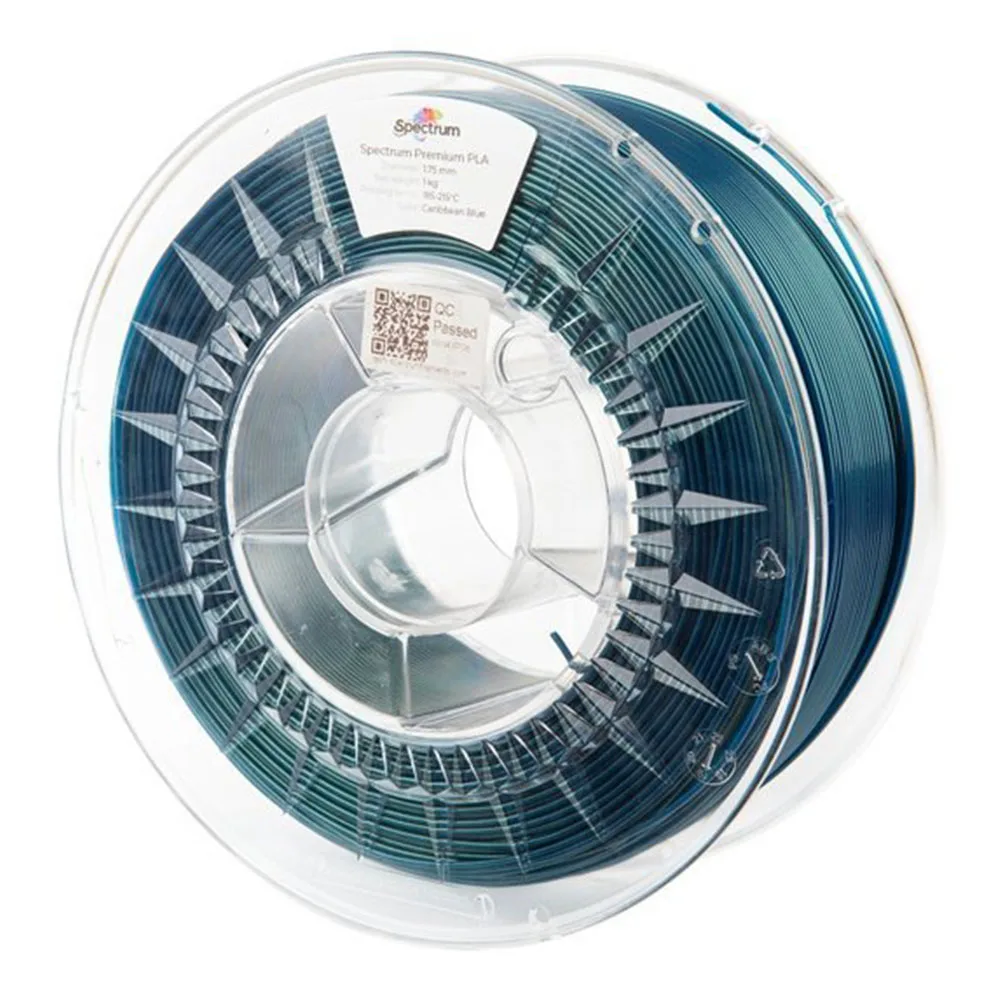 Spectrum | Premium PLA 1.75mm 1kg | Carribean Blue - Išskirtinė spalva
