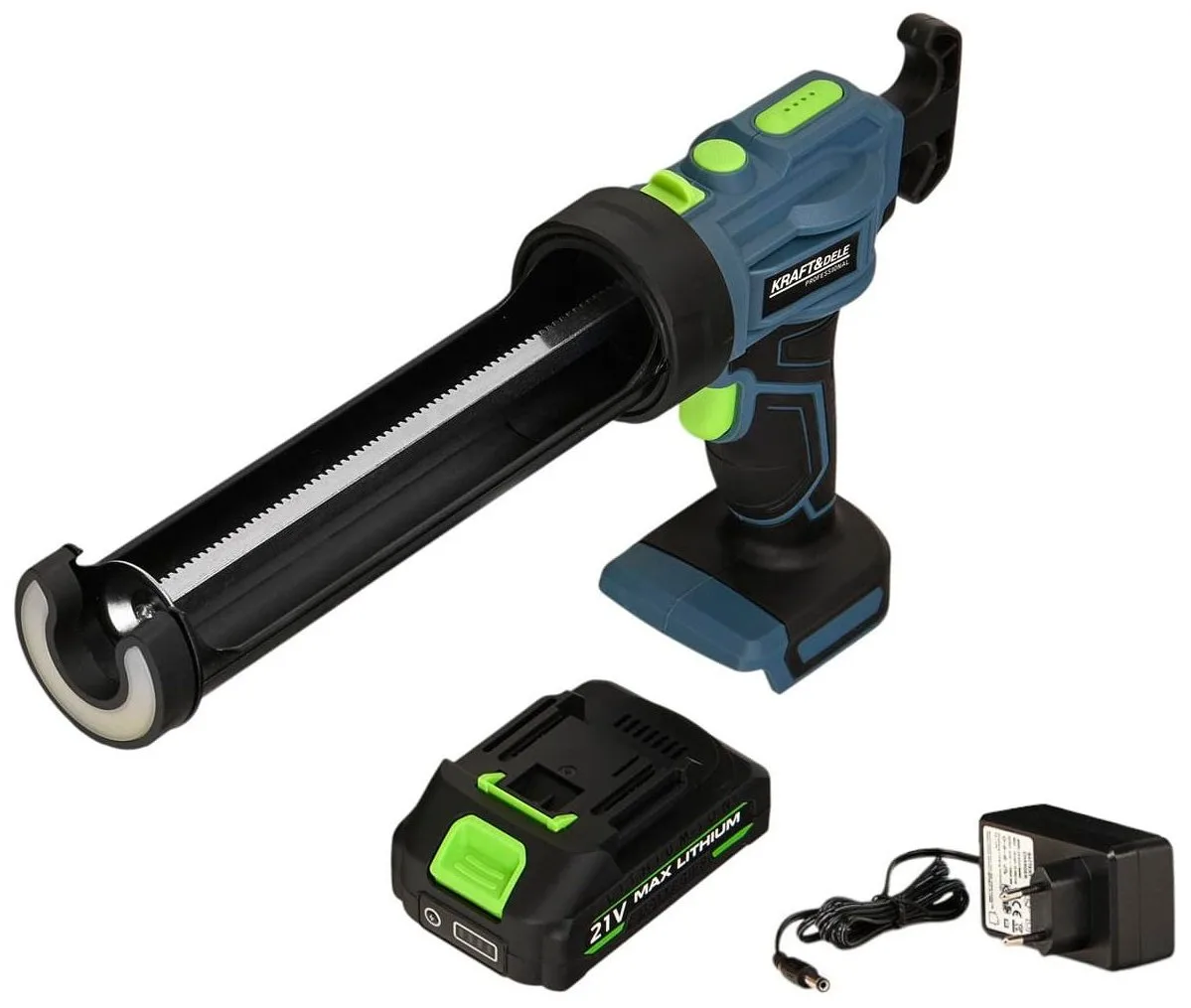 Akumuliatorinis sandarinimo pistoletas 21V, 2500 mAh, KD5482