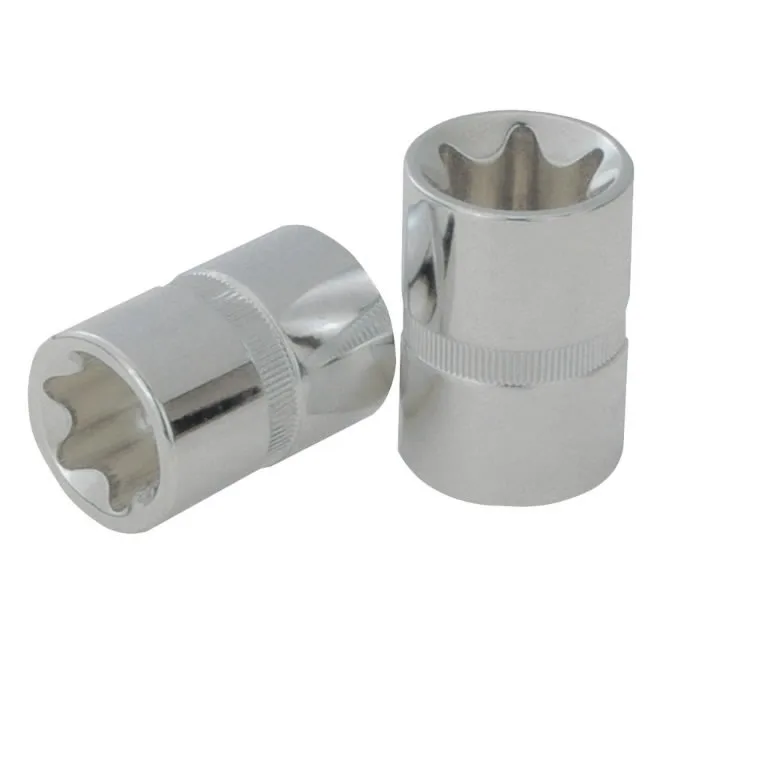 Torx lizdas 1/2" CHROMEplus,ant pakabinamos etiketės , KS Tools