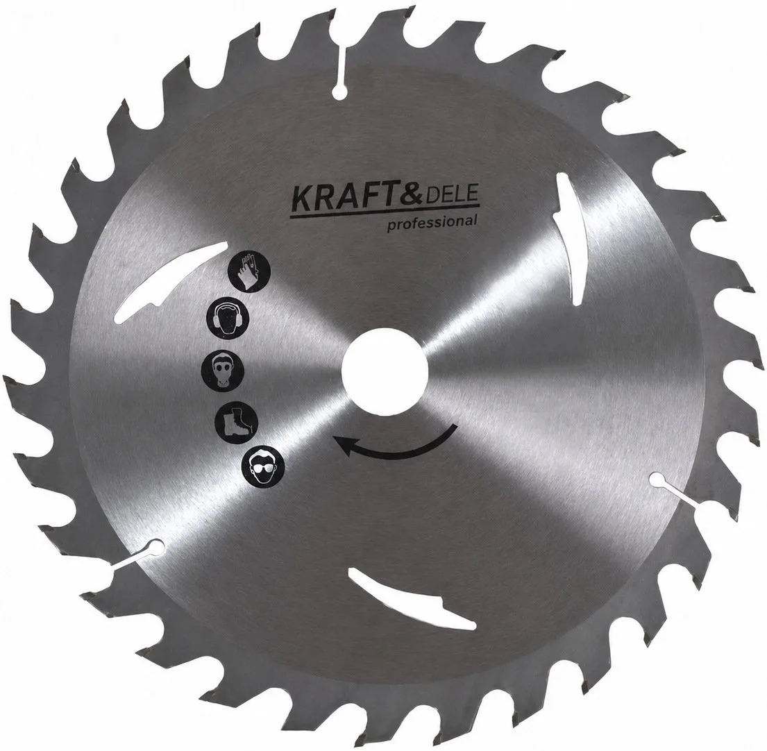 Kietlydinio pjovimo diskas medienai 210 mm, 20 dantų