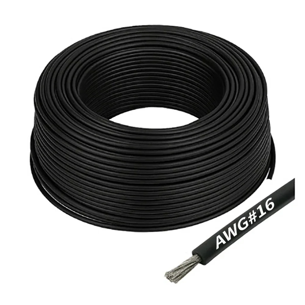 Gens ace AWG#16 20cm silikoninis laidas